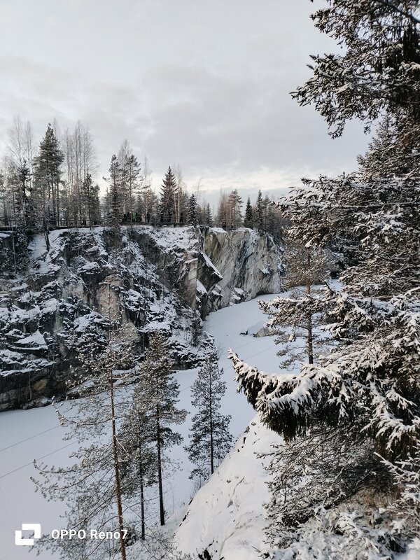 Зимой в Рускеале - Ольга Чистякова
