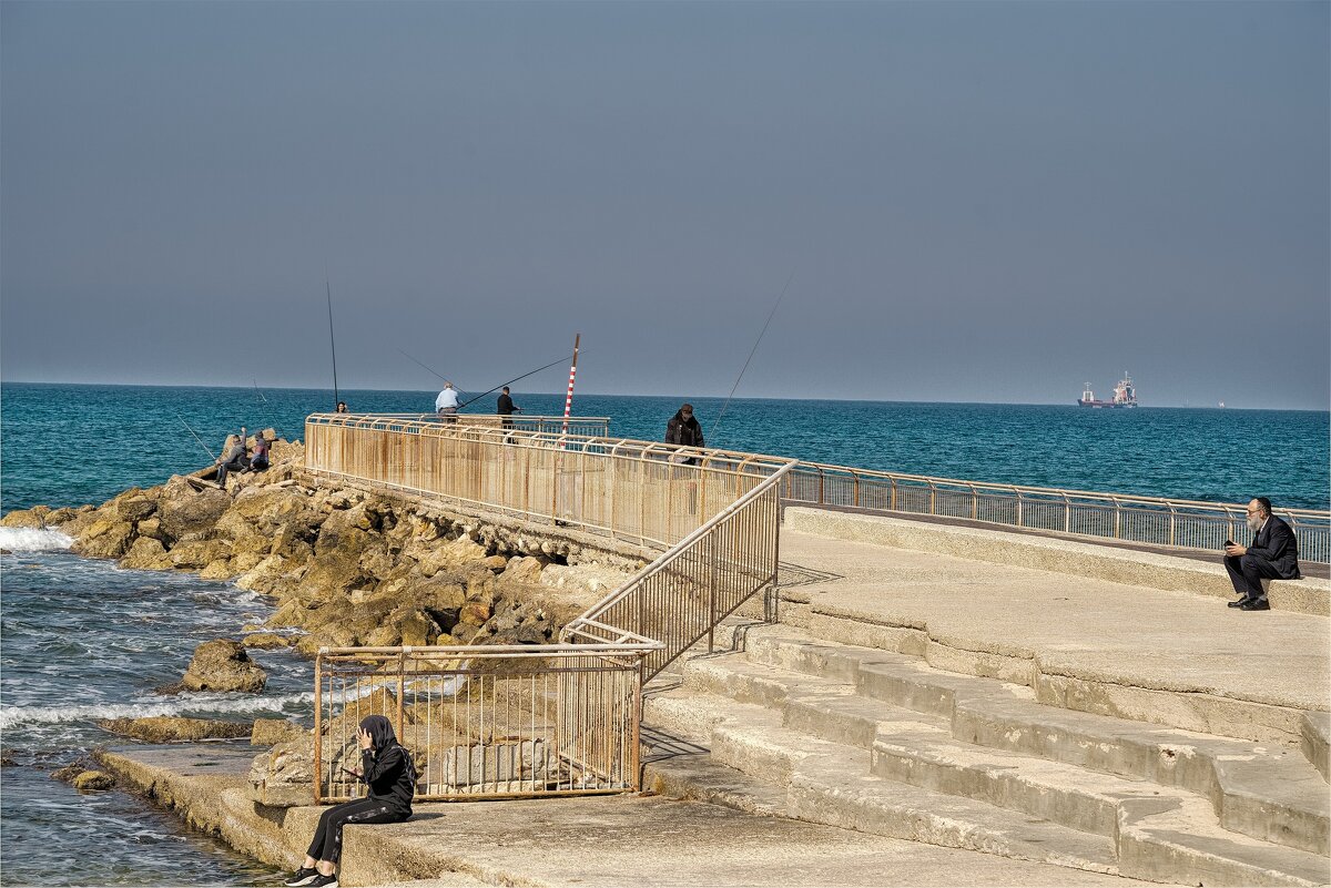 Израиль * Хайфа * Рыбаки * 02,02,2025г - ujgcvbif 