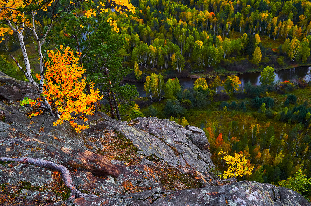 Осень над Тагилом рекой. - Юрий кот Осень над Тагилом рекой. - Юрий кот