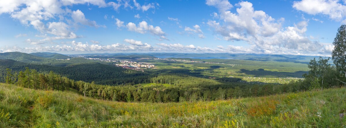Миасская долина (панорама). - Алексей Трухин Миасская долина (панорама). - Алексей Трухин