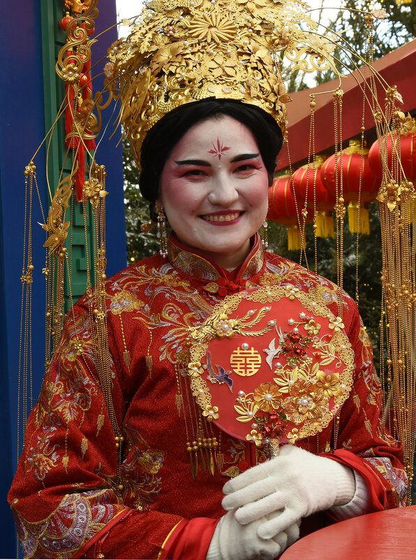 Китайский Новый год в Москве. Портрет девушки. - Наташа *****