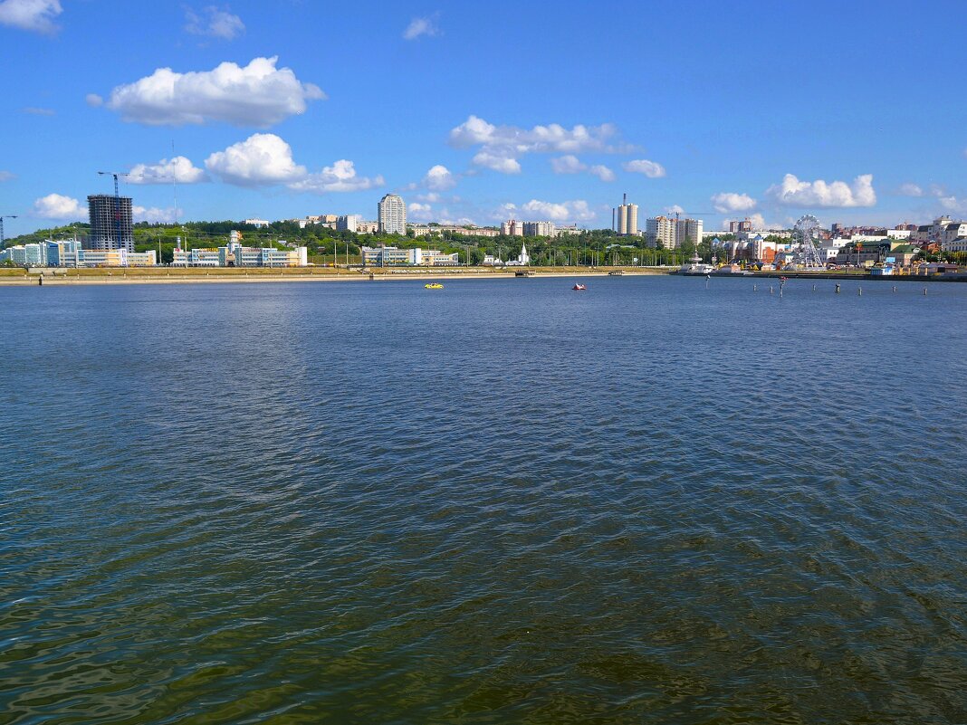 Чебоксары. Чебоксарский залив летом. - Пётр Чернега Чебоксары. Чебоксарский залив летом. - Пётр Чернега