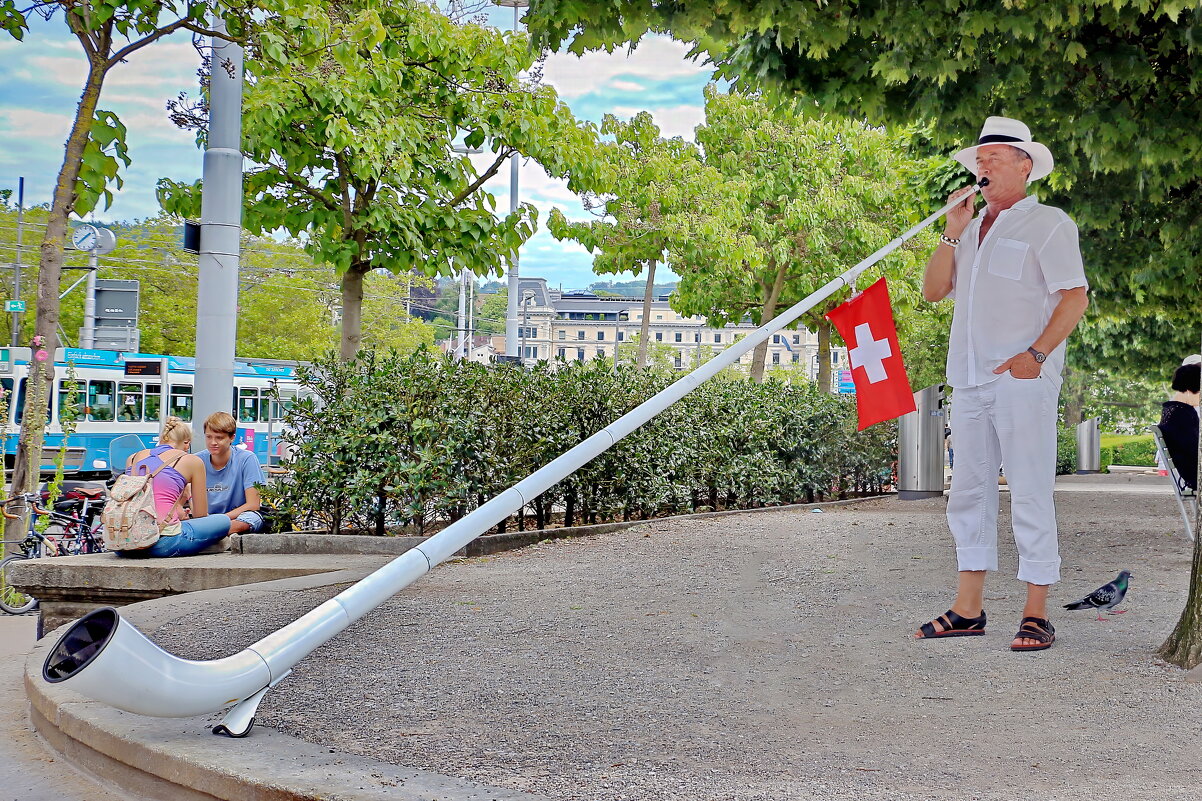 Альпийский рог Альпхорн - Sergey Grim Альпийский рог Альпхорн - Sergey Grim