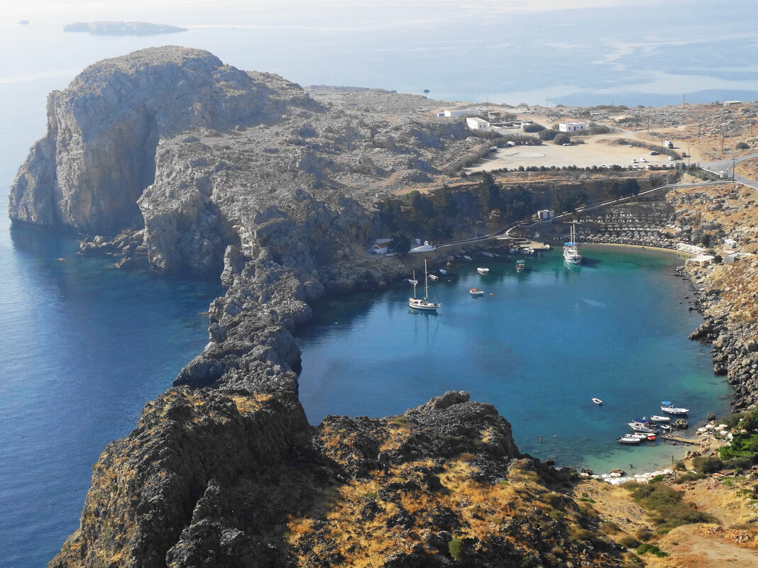 Бухта св. Павла, Линдос, Родос, Греция - svk *