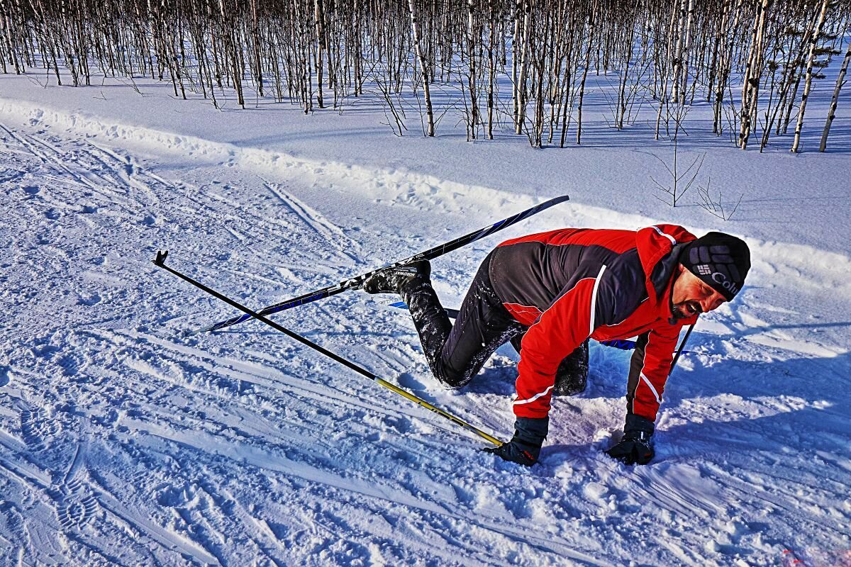 И так бывает на лыжне! - Владимир 