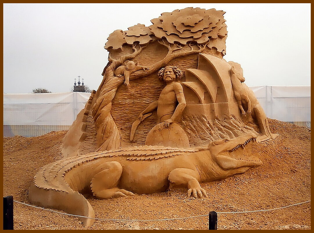 Чемпионат мира по скульптуре из песка в Москве. 2013 год. - Ольга Довженко Чемпионат мира по скульптуре из песка в Москве. 2013 год. - Ольга Довженко