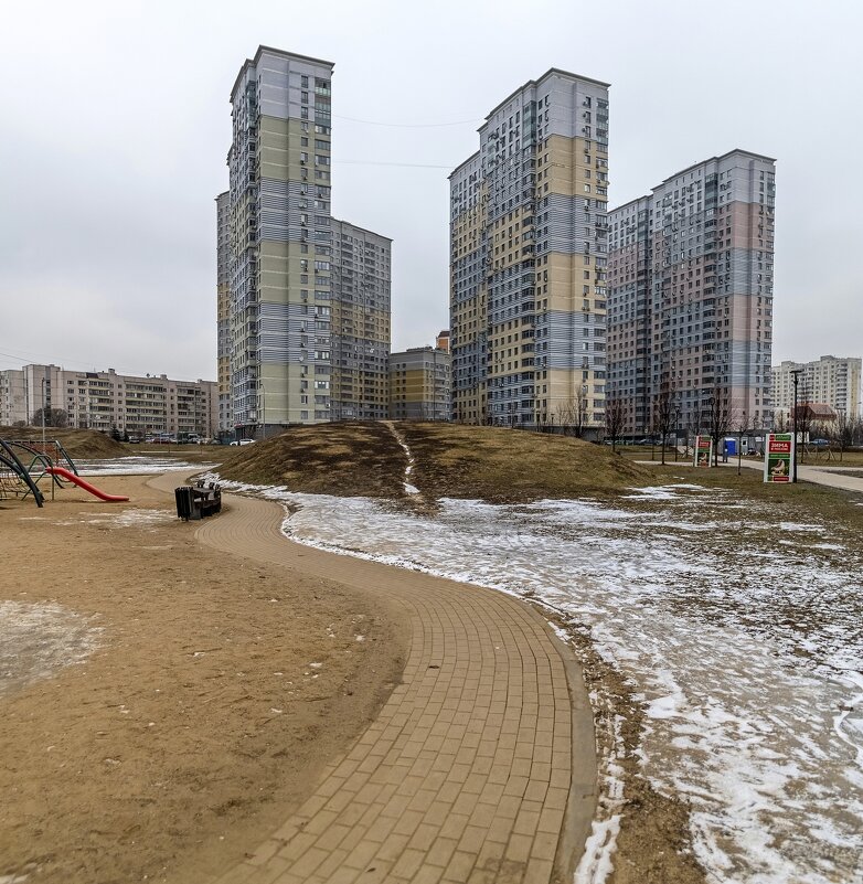 Зима в Москве без ледяных горок - Валерий Иванович