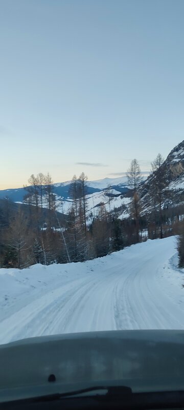 Алтай зимой, перевал - Александр Чибисов