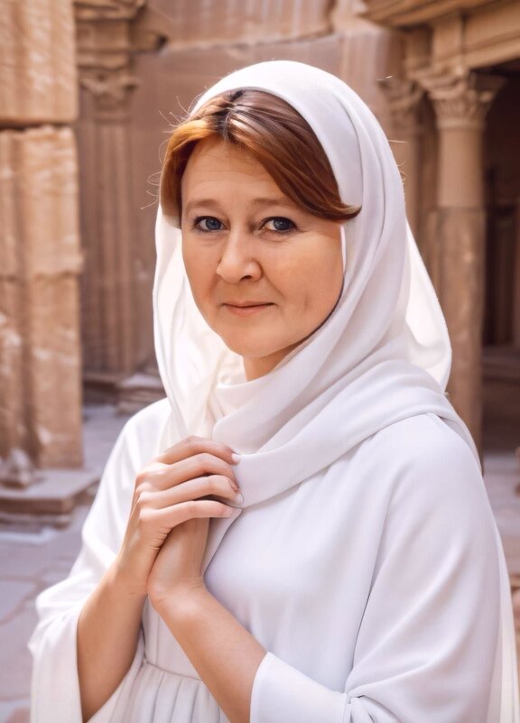 Девушка в белом платочке - Георгиевич Девушка в белом платочке - Георгиевич