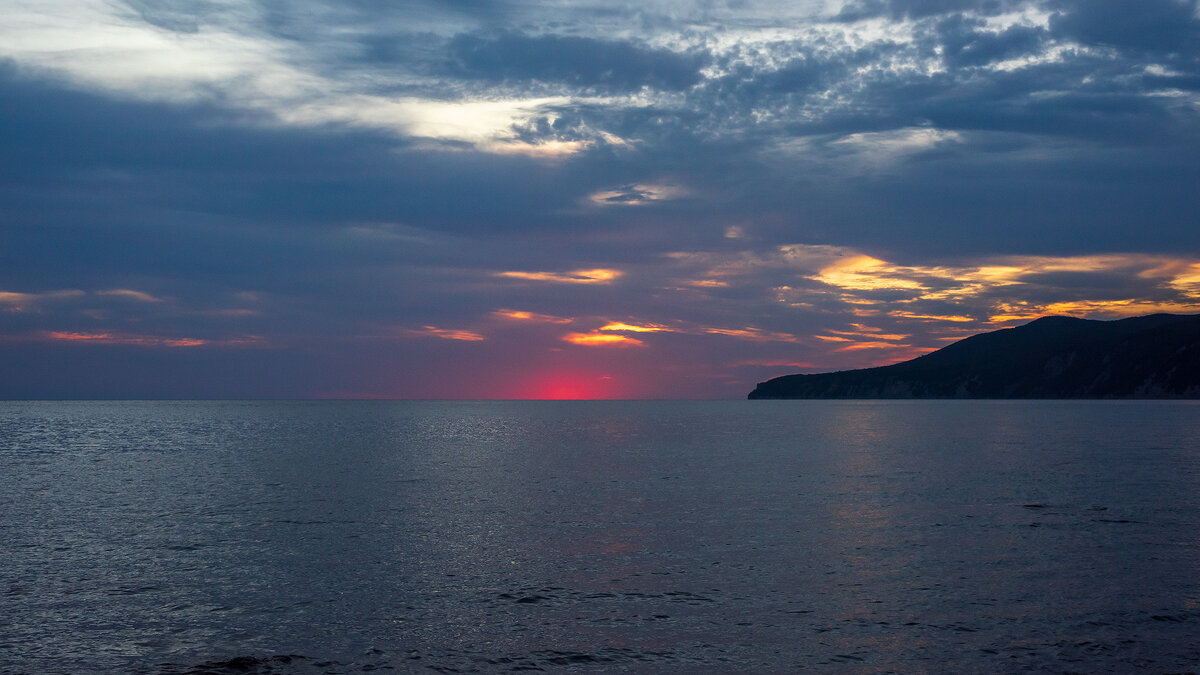 Закат на море - Владимир Лазарев Закат на море - Владимир Лазарев