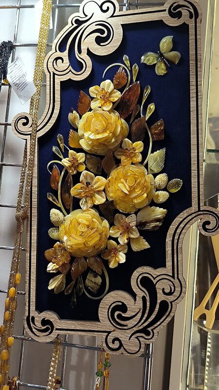 Янтарное панно. - Ольга Янтарное панно. - Ольга