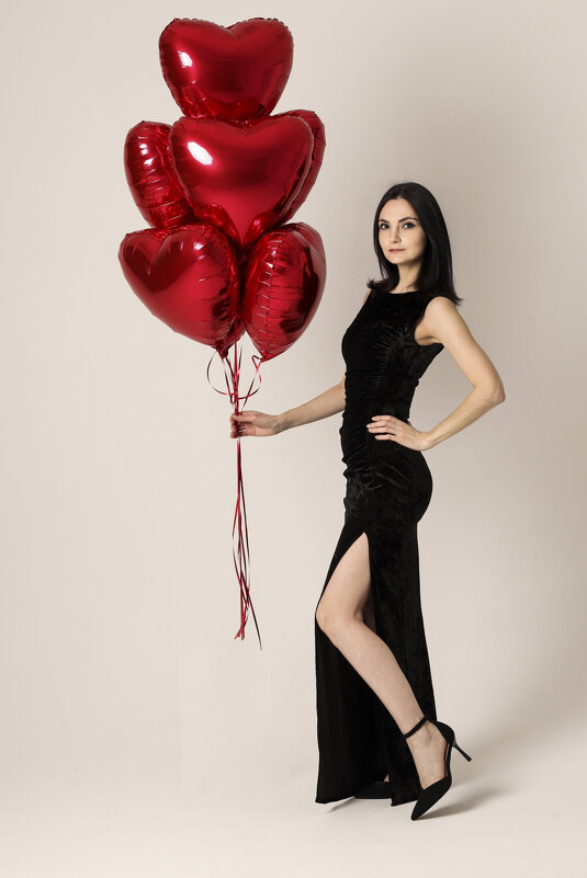 Девушка с шарами - Фотограф Ирина Белянина