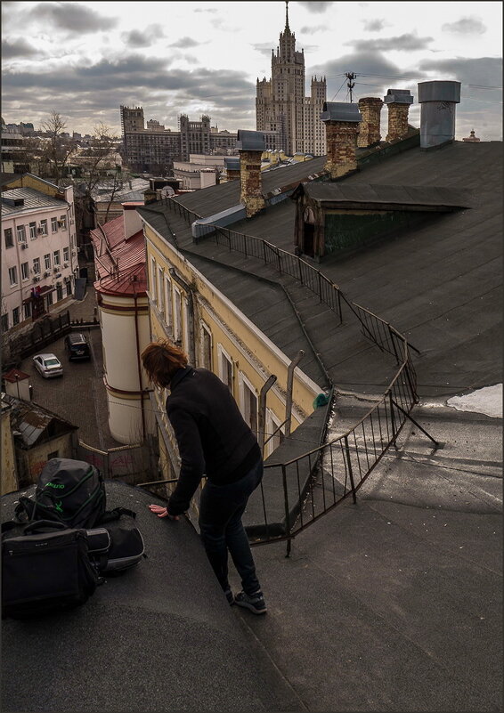 Крыши московские - Наталья Rosenwasser Крыши московские - Наталья Rosenwasser