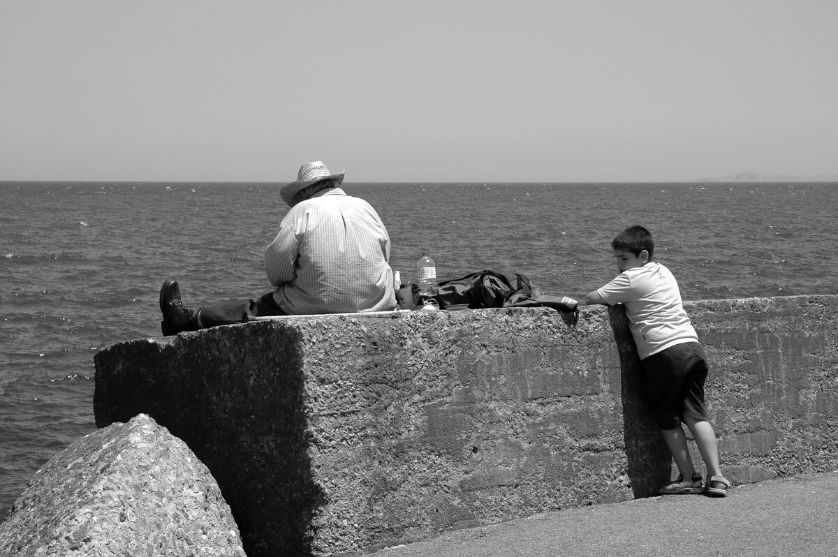 "Старик и море" (с) - Борис Бутцев