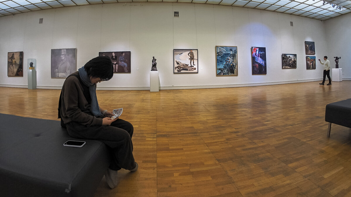 Зарисовка из Музея - юрий поляков