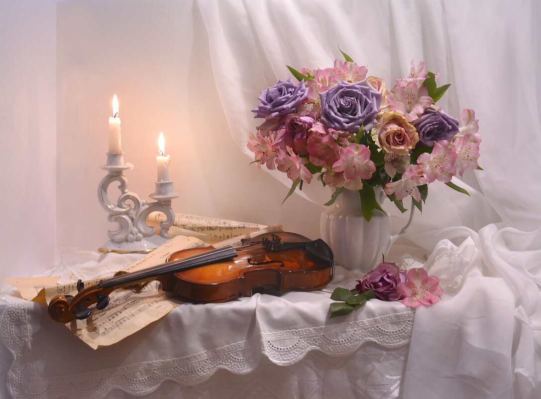 Звучала скрипка трепетно и нежно - Валентина Колова