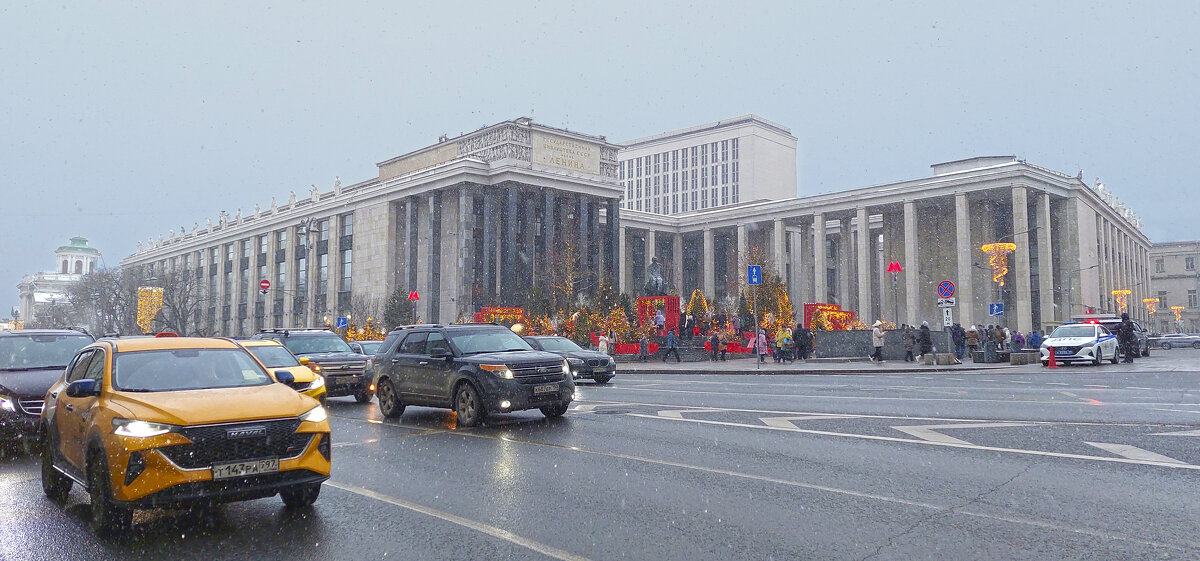 зима в Москве - ИРЭН@ .