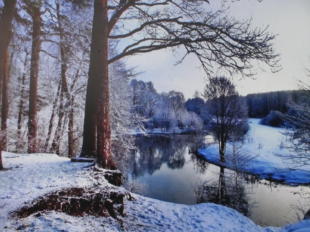 На берегу речки Протвы - Людмила Смородинская На берегу речки Протвы - Людмила Смородинская