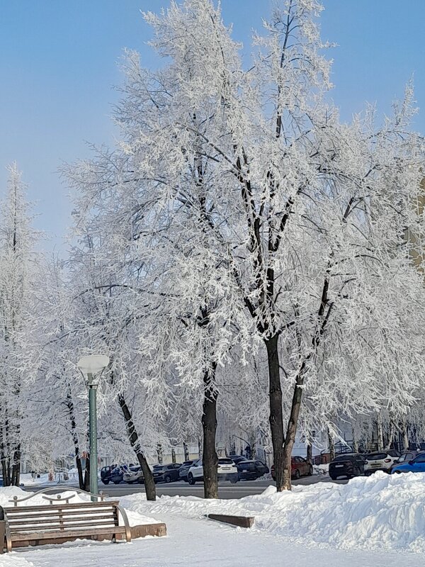Зима в городе - ирина 