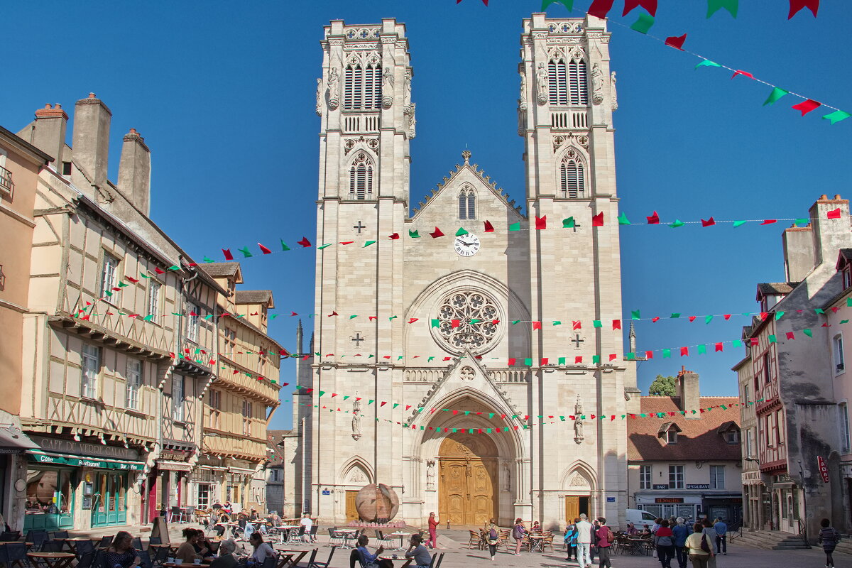 собор в городе Шалон-сюр-Сон - Sergey Grim