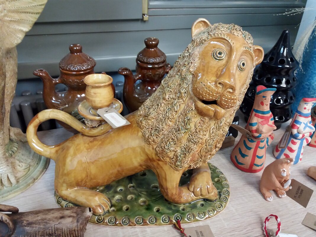 Подсвечник "Лев" - Galina Solovova Подсвечник "Лев" - Galina Solovova