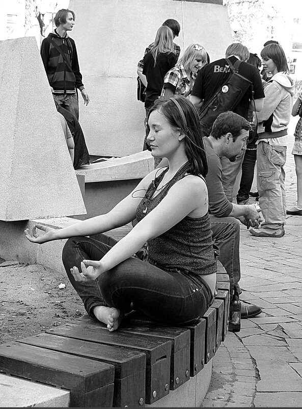 Умение медитировать в толпе - Наталья Rosenwasser