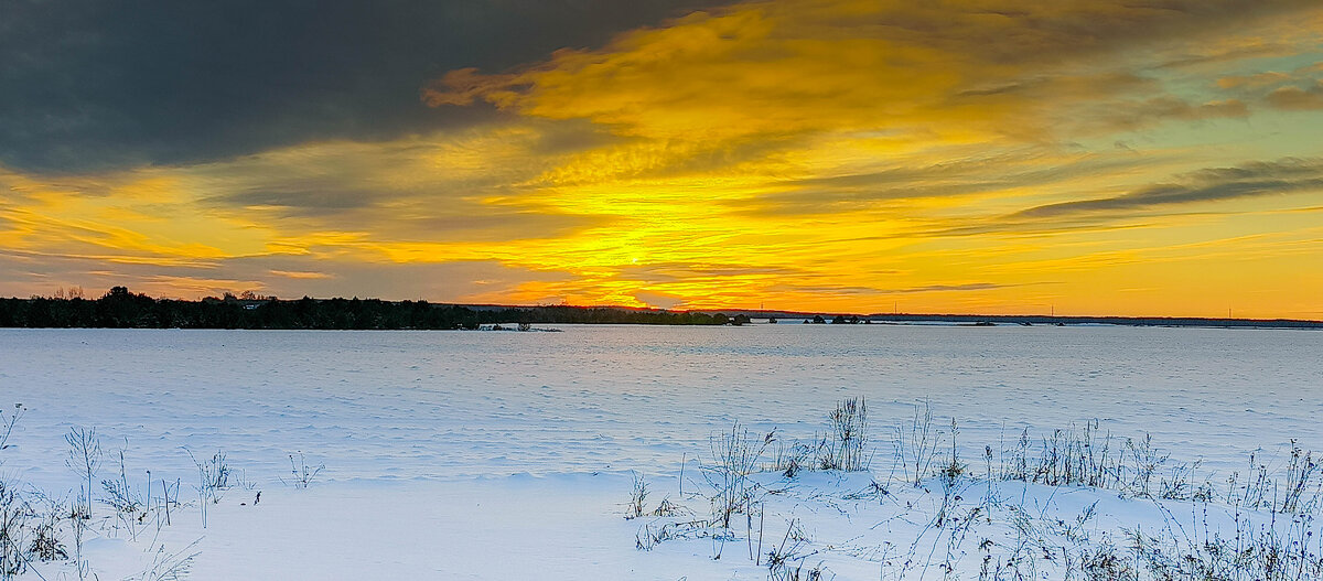закат деревня марсево - Анатолий Портнов закат деревня марсево - Анатолий Портнов