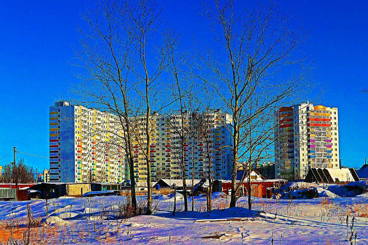 Февраль...Новый Нефтеюганск. - Владимир 