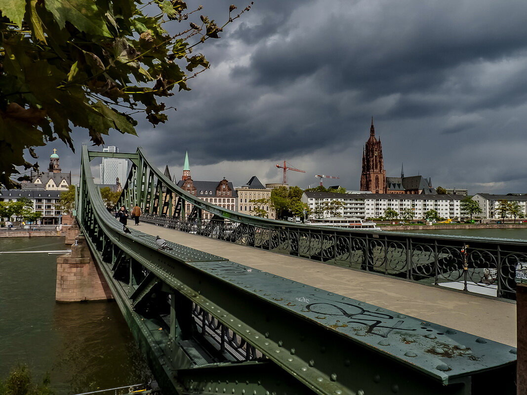 Пешеходный мост/Eiserne Fußgängerbrücke. 1869 - Наталья Rosenwasser Пешеходный мост/Eiserne Fußgängerbrücke. 1869 - Наталья Rosenwasser