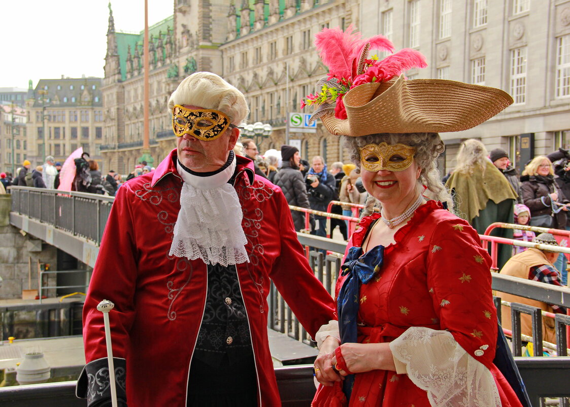 Венецианский карнавал в Гамбурге. Персонажи - Андрей K. Венецианский карнавал в Гамбурге. Персонажи - Андрей K.