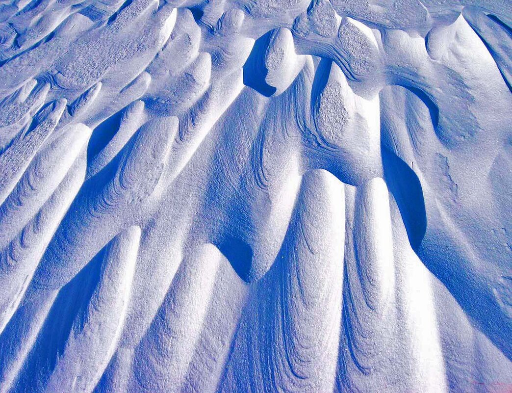 Снежные заструги. Из серии "Зима-художница"! - Владимир 