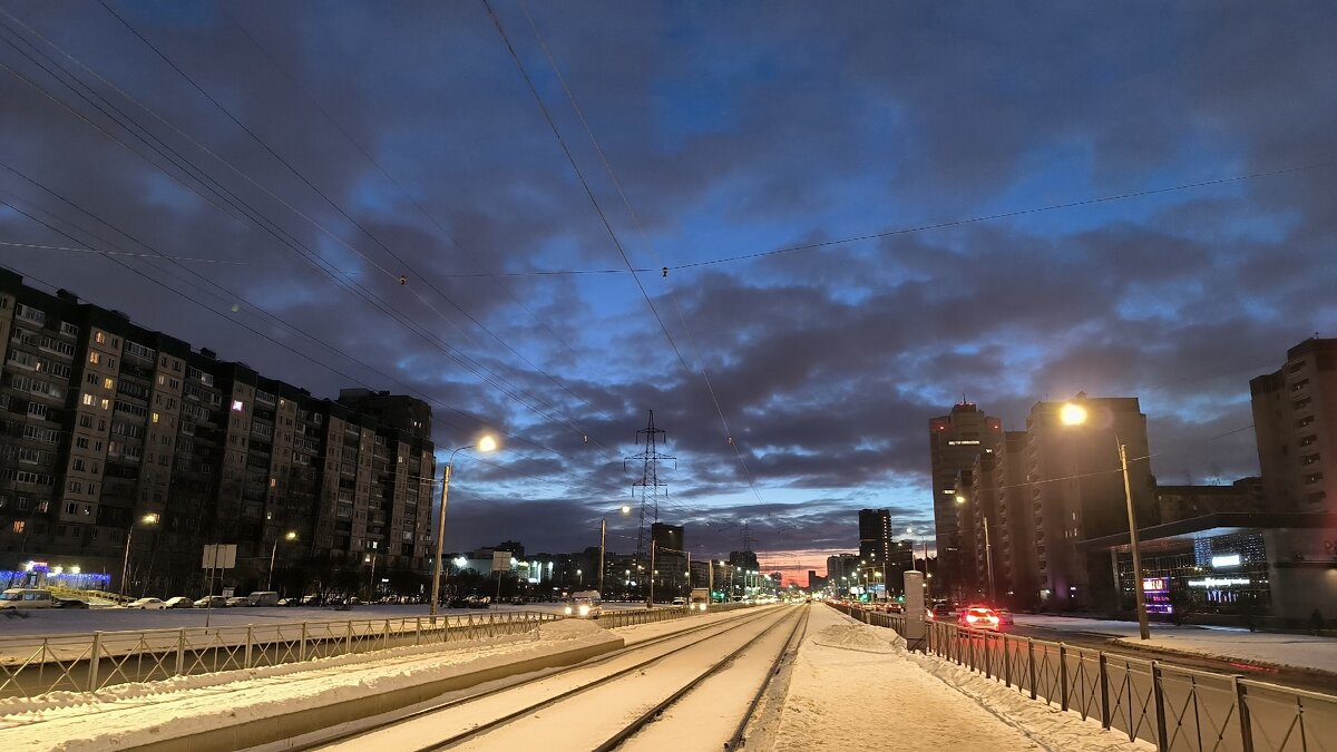 Февральский рассвет. - Ольга 