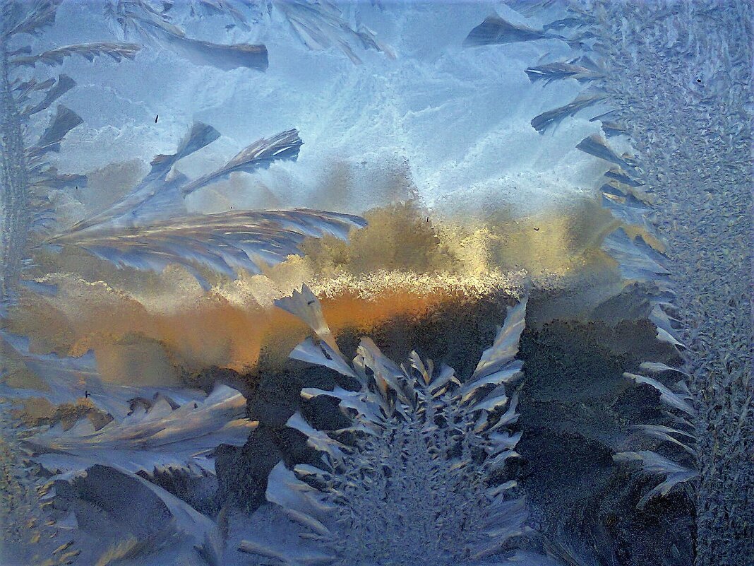 Рисует узоры мороз на оконном стекле. - Венера Чуйкова