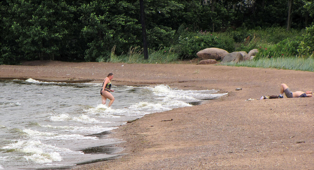 Пляж в ветреный день - Александр Ильчевский Пляж в ветреный день - Александр Ильчевский