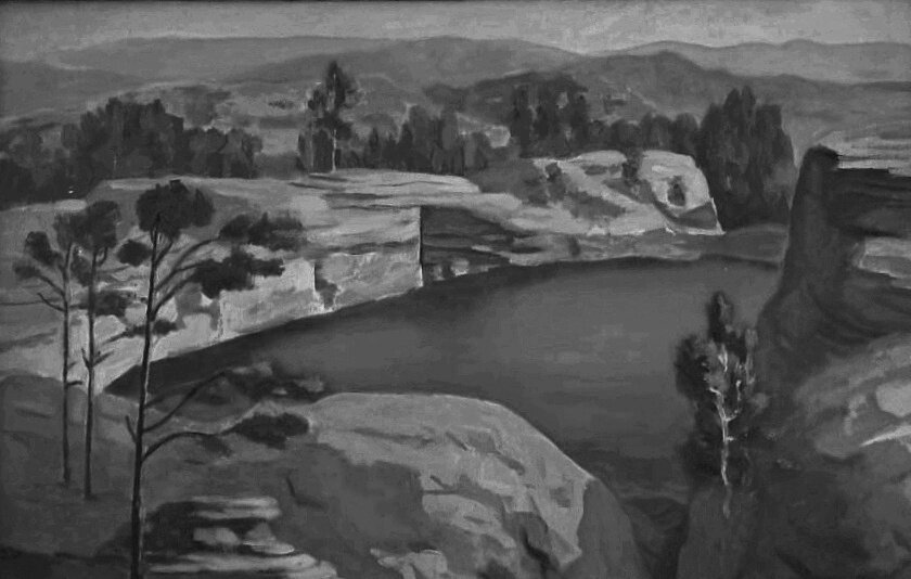 Горное озеро - Георгиевич 