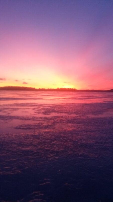 Рассвет уходящей зимы. - Ольга Рассвет уходящей зимы. - Ольга