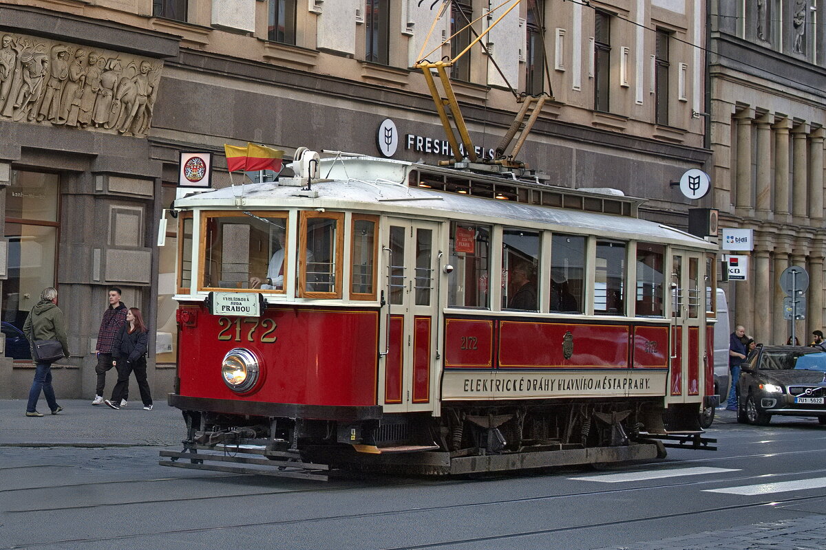 Старинный трамвай Праги - Sergey Grim Старинный трамвай Праги - Sergey Grim