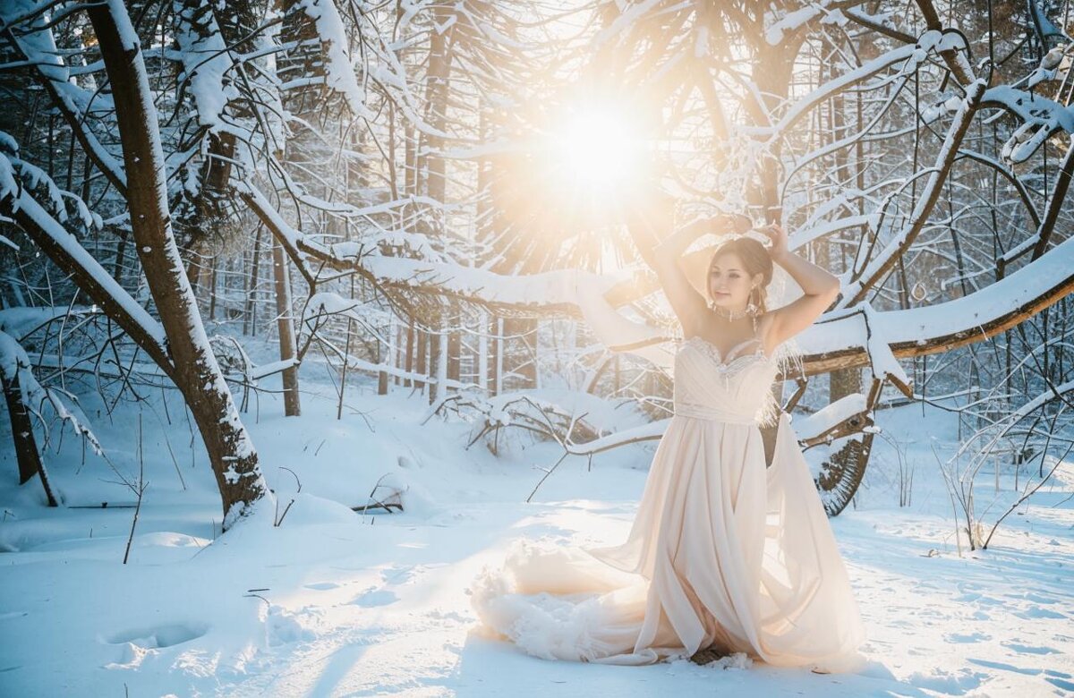 Невеста в зимнем лесу - Юрий Гайворонскiий Невеста в зимнем лесу - Юрий Гайворонскiий