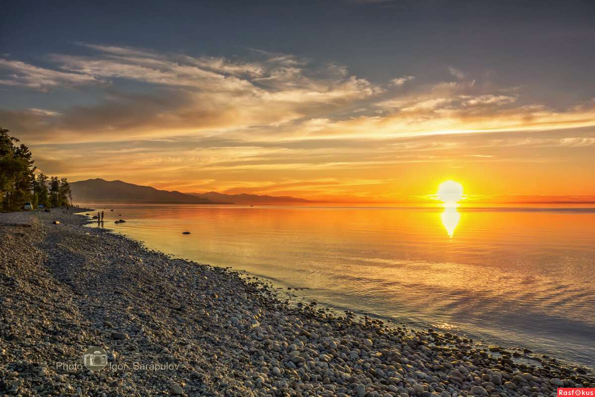 Закат на Байкале. - Игорь Сарапулов