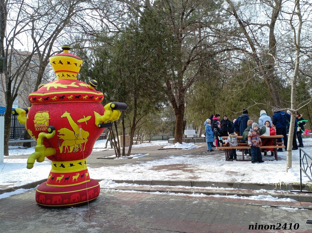 Проводы Масленицы в ростовском зоопарке - Нина Бутко Проводы Масленицы в ростовском зоопарке - Нина Бутко