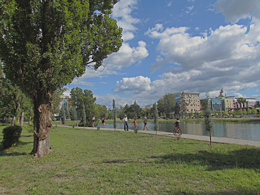 Лето в Гагаринском парке - Валентин Семчишин Лето в Гагаринском парке - Валентин Семчишин