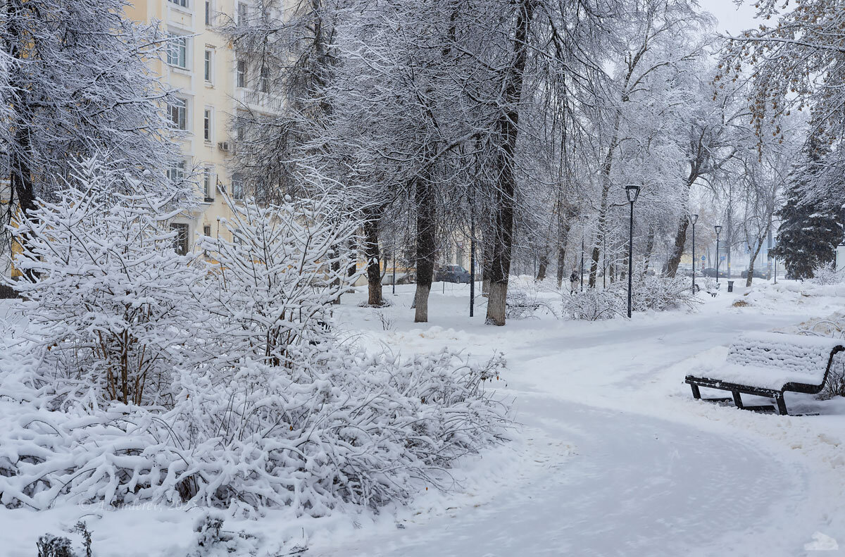 В городе зимой - Александр Синдерёв