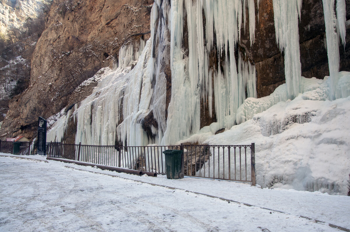 Горная Балкария. 2022 год. Чегемские водопады замёрзли - Gen Горная Балкария. 2022 год. Чегемские водопады замёрзли - Gen