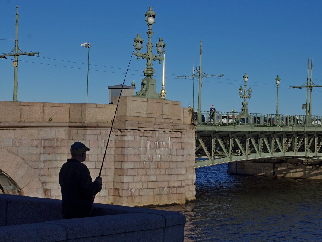 Рыбак на Неве - Сергей Швечков