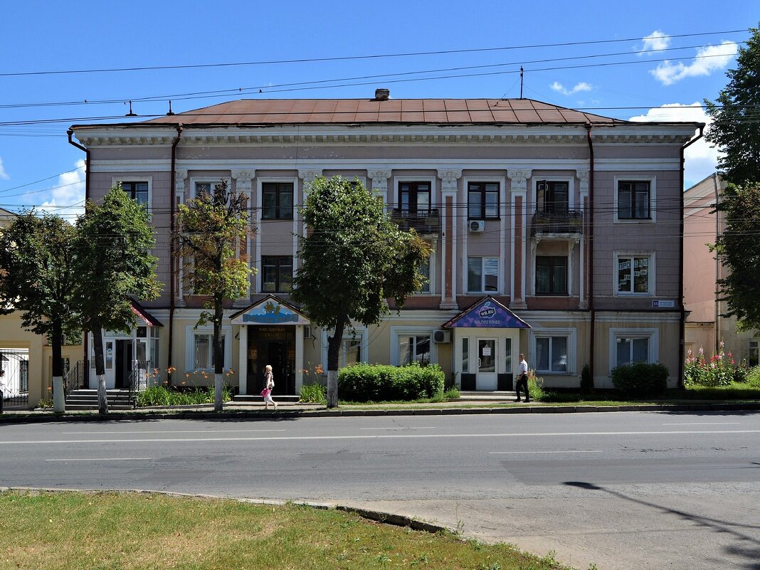 Чебоксары. Дом по ул. Карла Маркса 35. - Пётр Чернега Чебоксары. Дом по ул. Карла Маркса 35. - Пётр Чернега