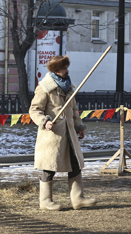 Масленичные гуляния на Тверском бульваре - Тарас Золотько