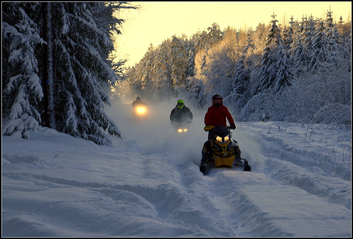 Зимние гонки... - Aleksandr Gal