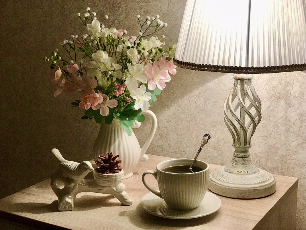 Начало марта, вечер, кофе и мечта, что скоро буйно зацветет весна) - Альбина 