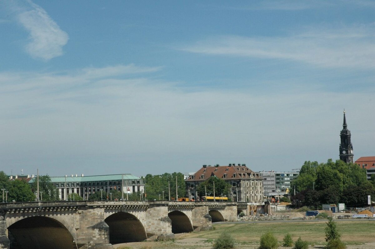 Мост Августа Сильного в Дрездене - Alexandra Sakharova