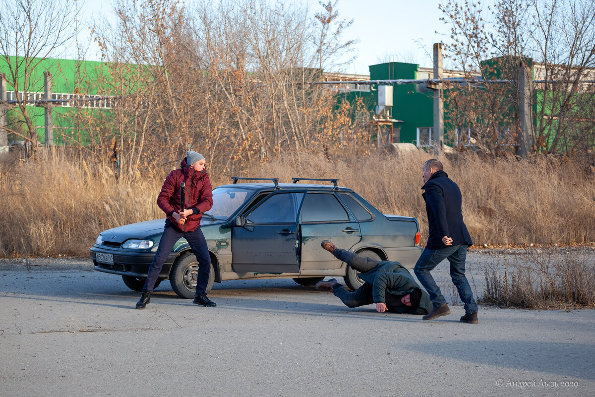 На съёмках сериала "Хозяин" - Андрей Lyz
